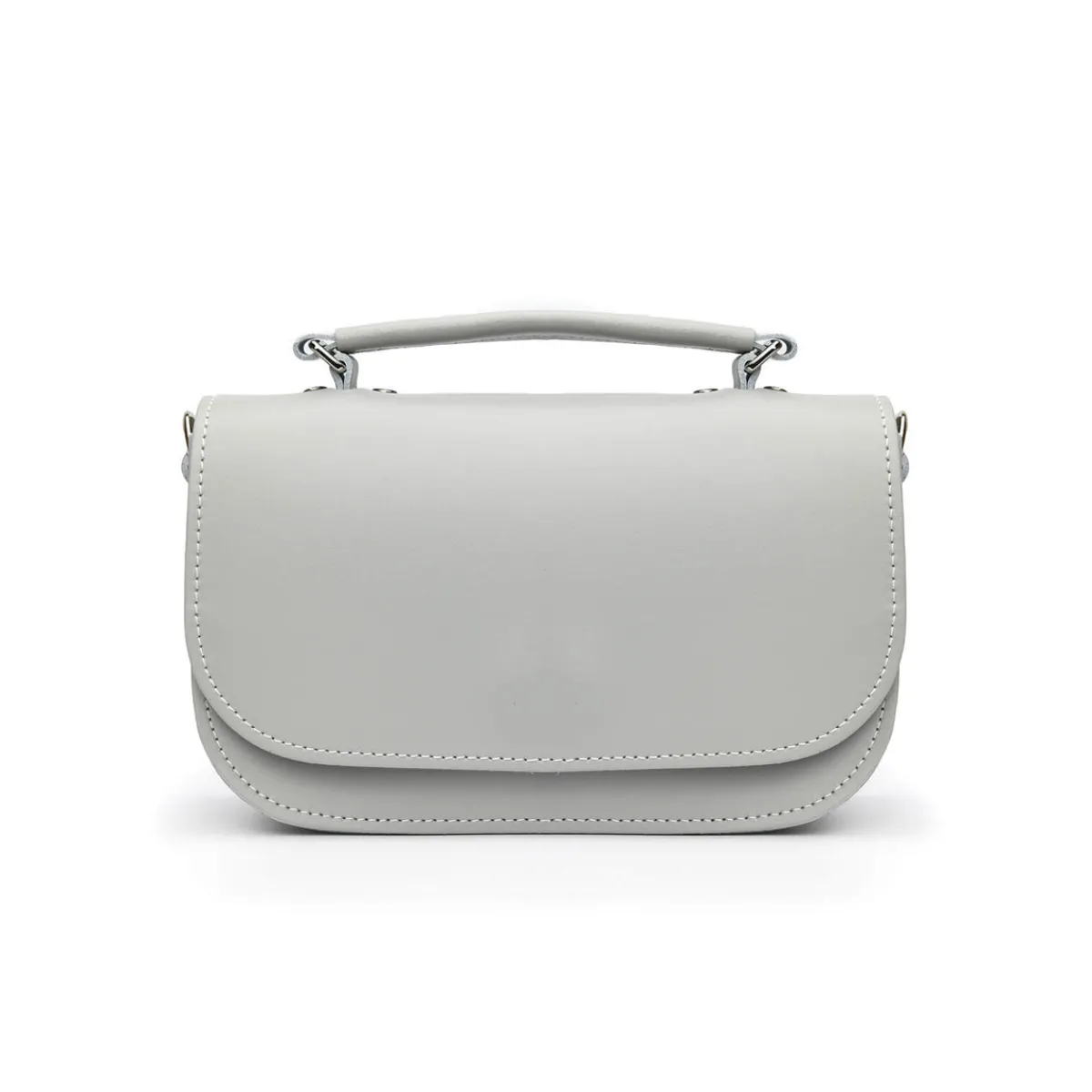 Zatchels Aura Handmade Leather Bag - Ghost>Women Small Satchels|The Aura