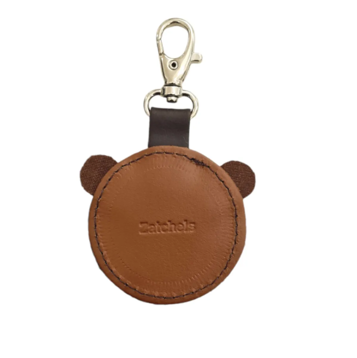 Zatchels Brown Bear Handmade Leather Bag Charm>Women Accessories And Gifts|Accessories And Gifts