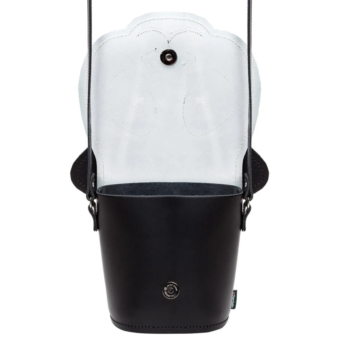 Zatchels Chi Chi Panda Handmade Leather Bag><noscript><img width=