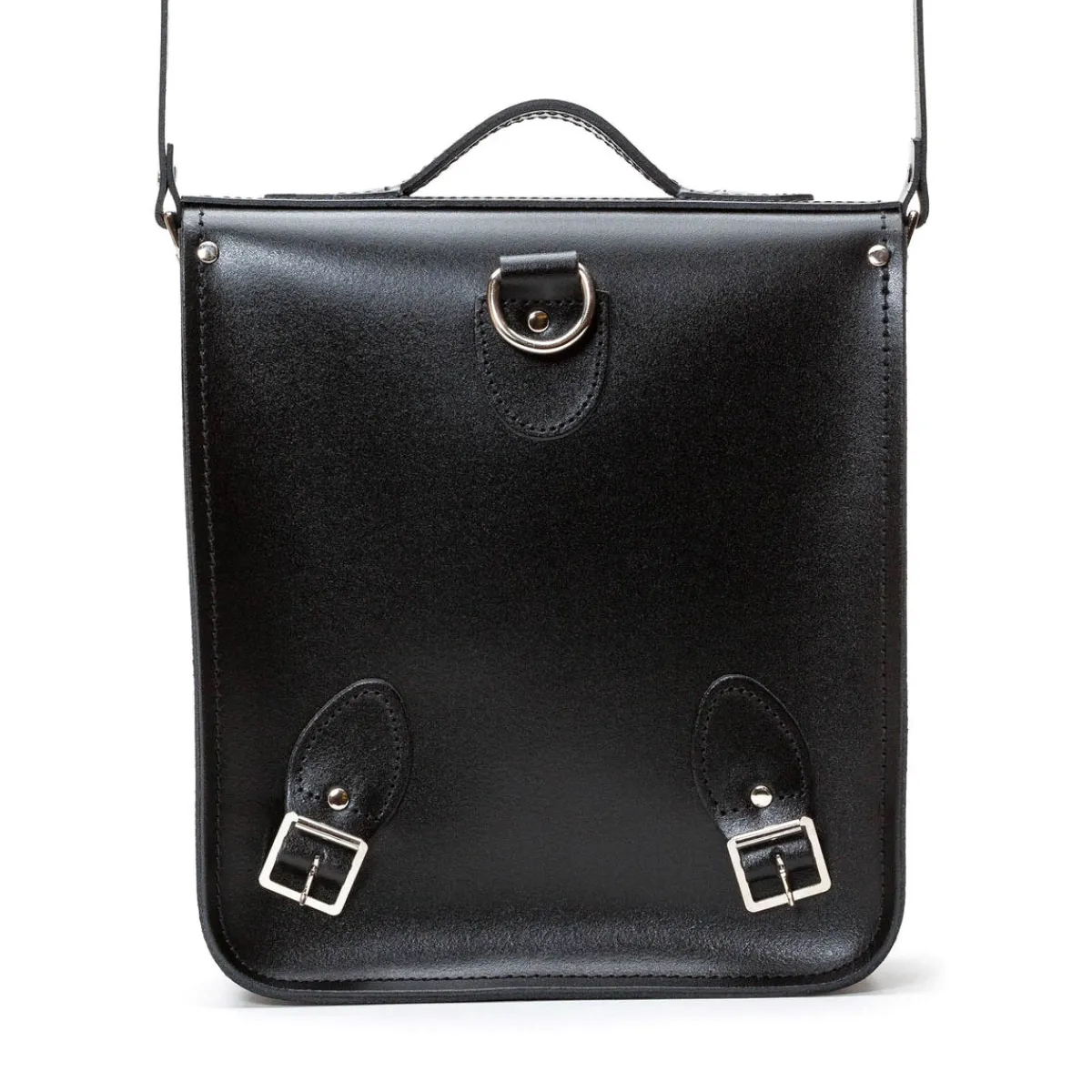 Zatchels Handmade Leather City Backpack - Black><noscript><img width=