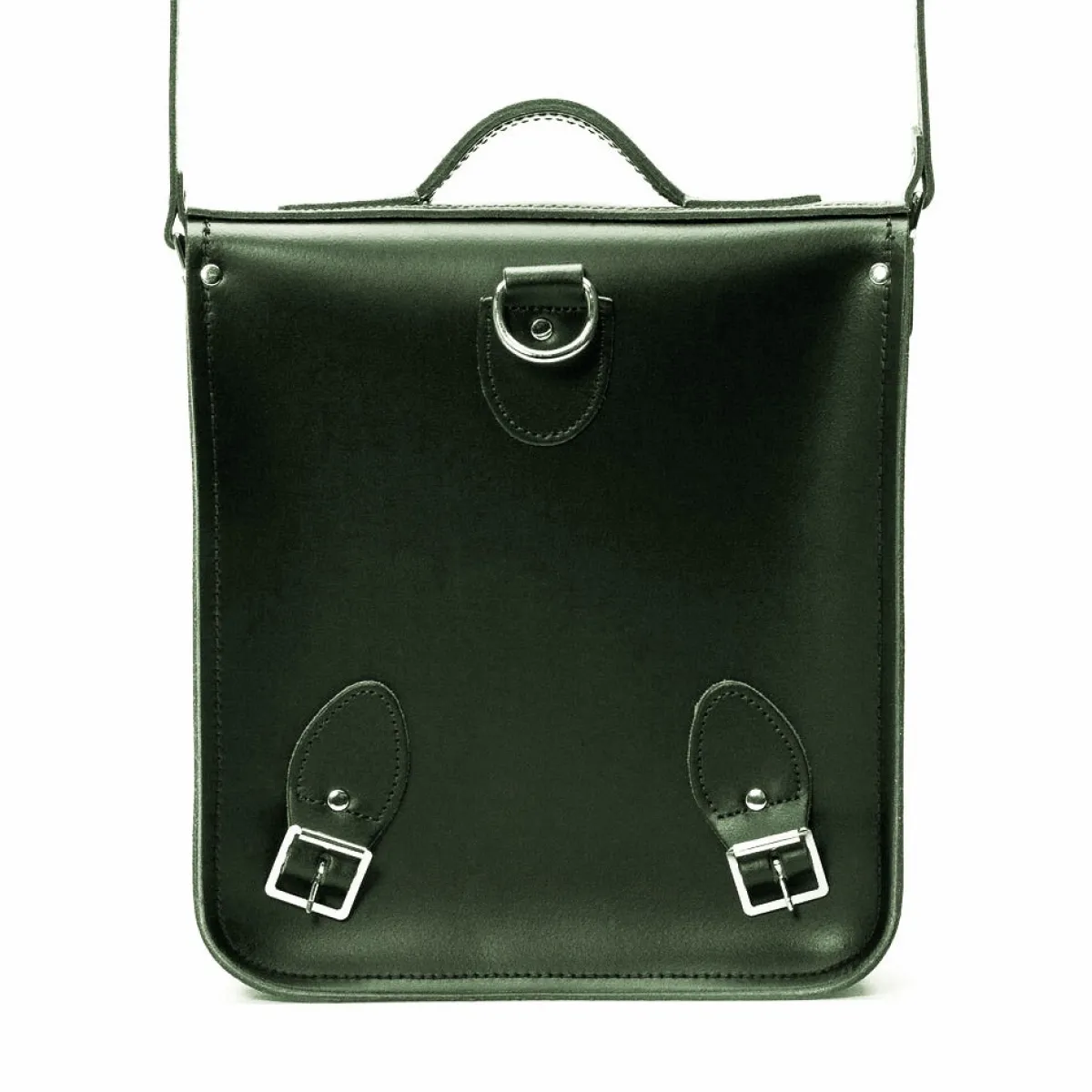 Zatchels Handmade Leather City Backpack - Ivy Green><noscript><img width=