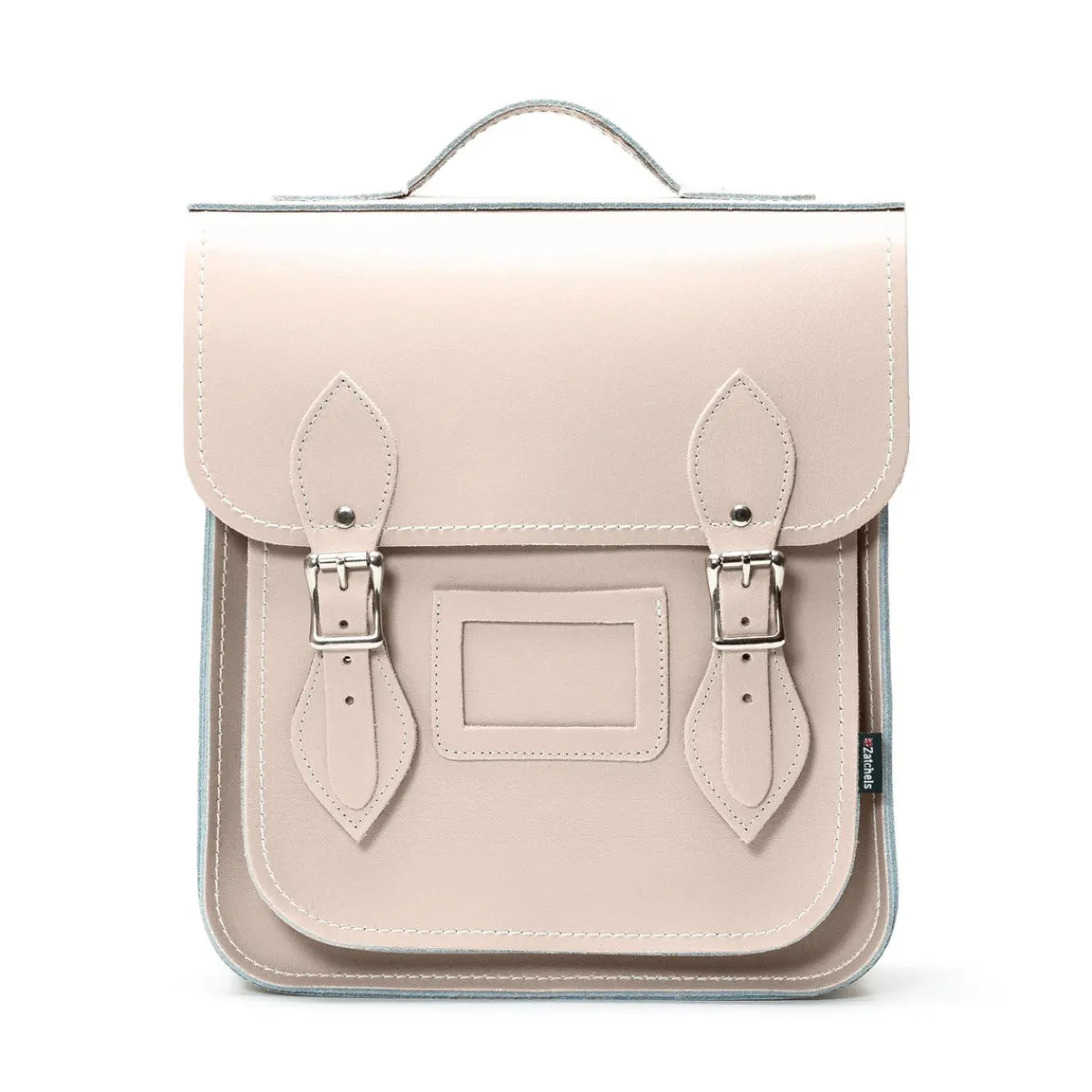 Zatchels Handmade Leather City Backpack - Iced Coffee>Women Backpacks