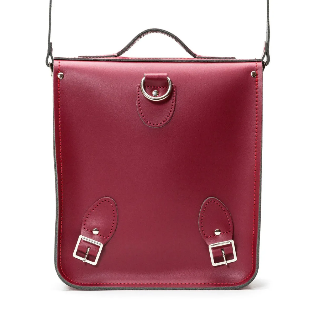 Zatchels Handmade Leather City Backpack - Oxblood><noscript><img width=