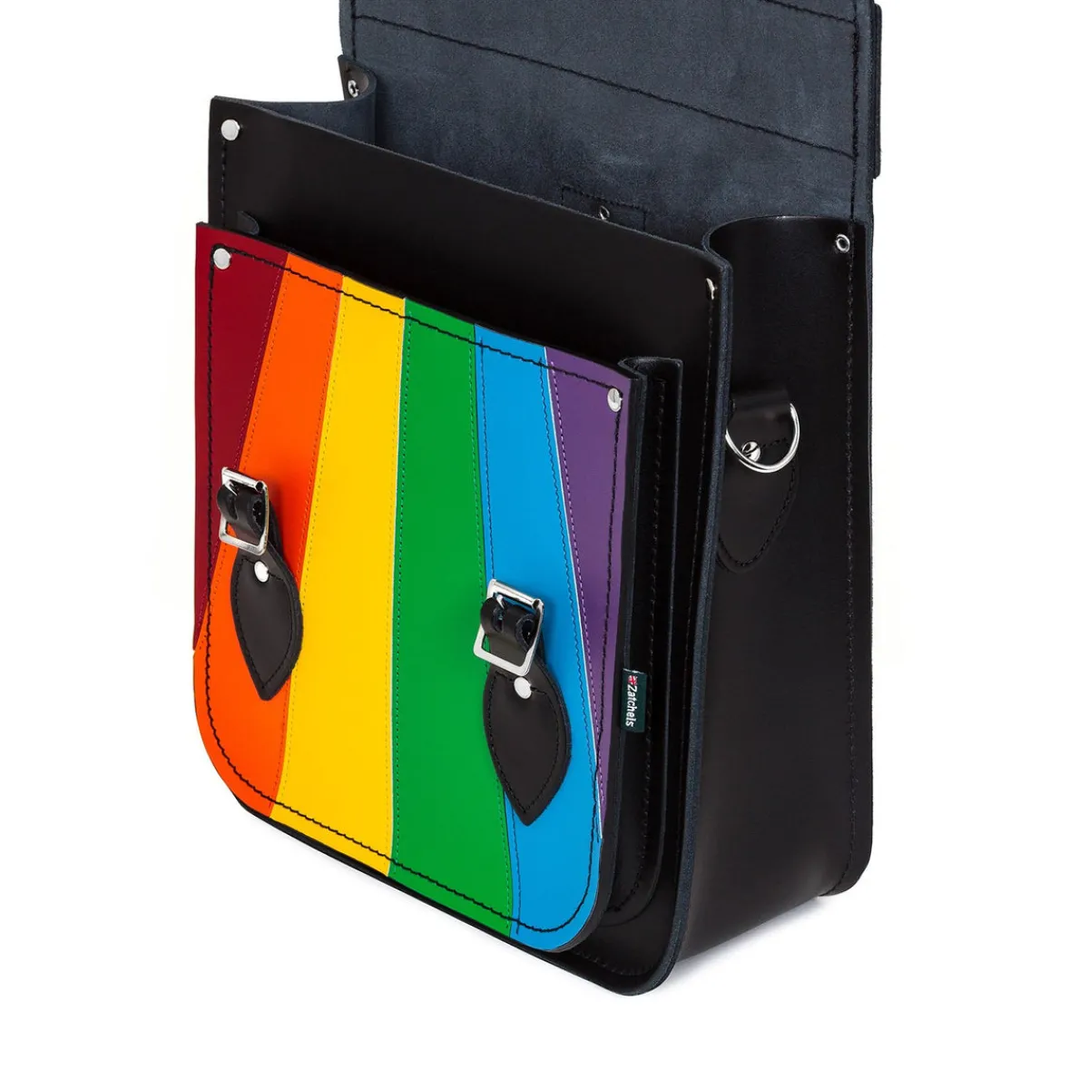 Zatchels Handmade Leather City Backpack - Pride><noscript><img width=
