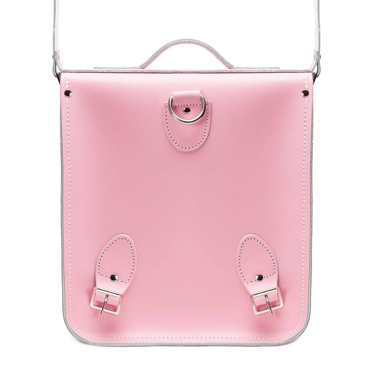 Zatchels Handmade Leather City Backpack - Pastel Pink><noscript><img width=