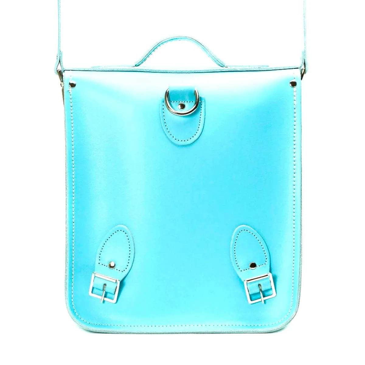 Zatchels Handmade Leather City Backpack - Limpet -Shell Blue><noscript><img width=