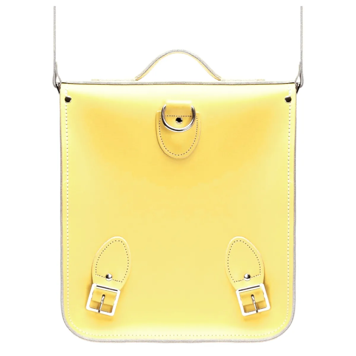 Zatchels Handmade Leather City Backpack - Primrose Yellow><noscript><img width=