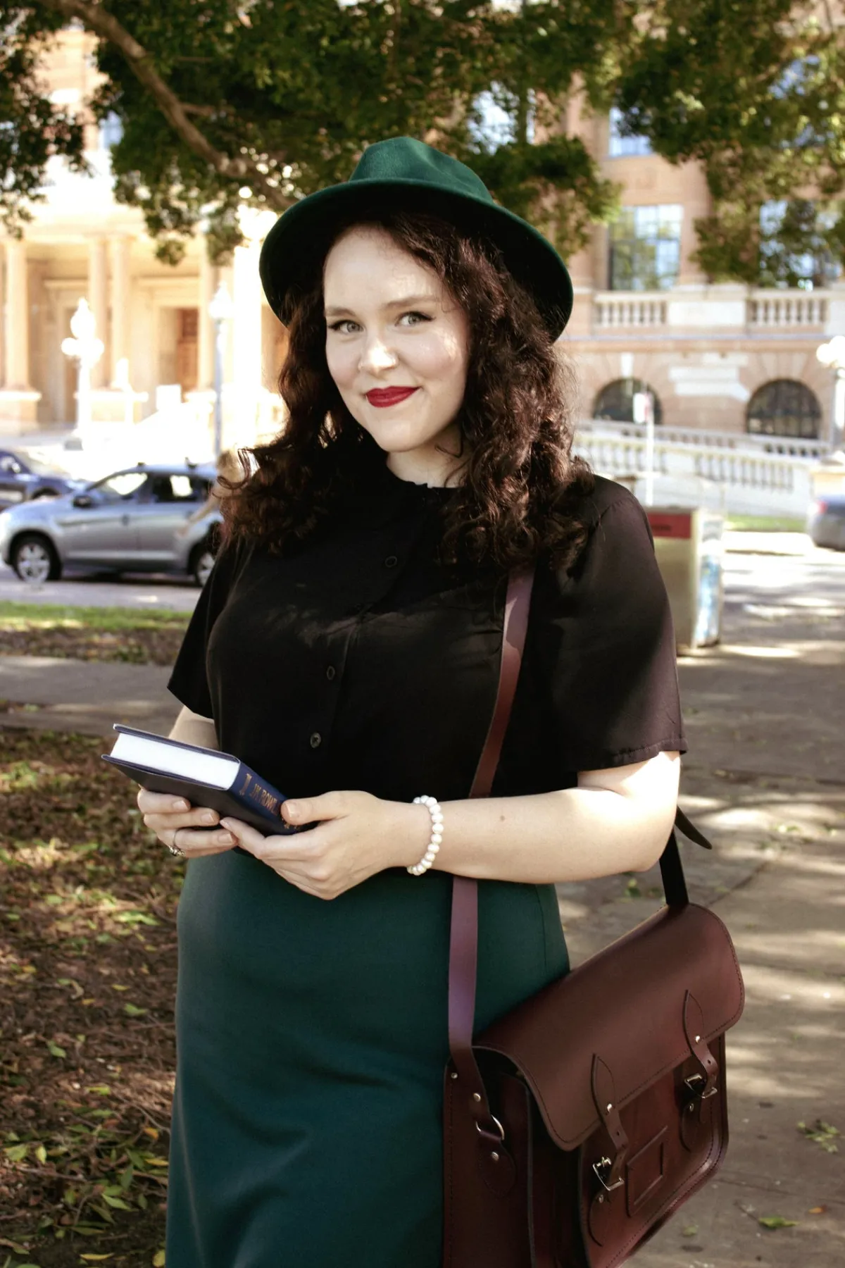 Zatchels Handmade Leather Satchel - Marsala Red><noscript><img width=