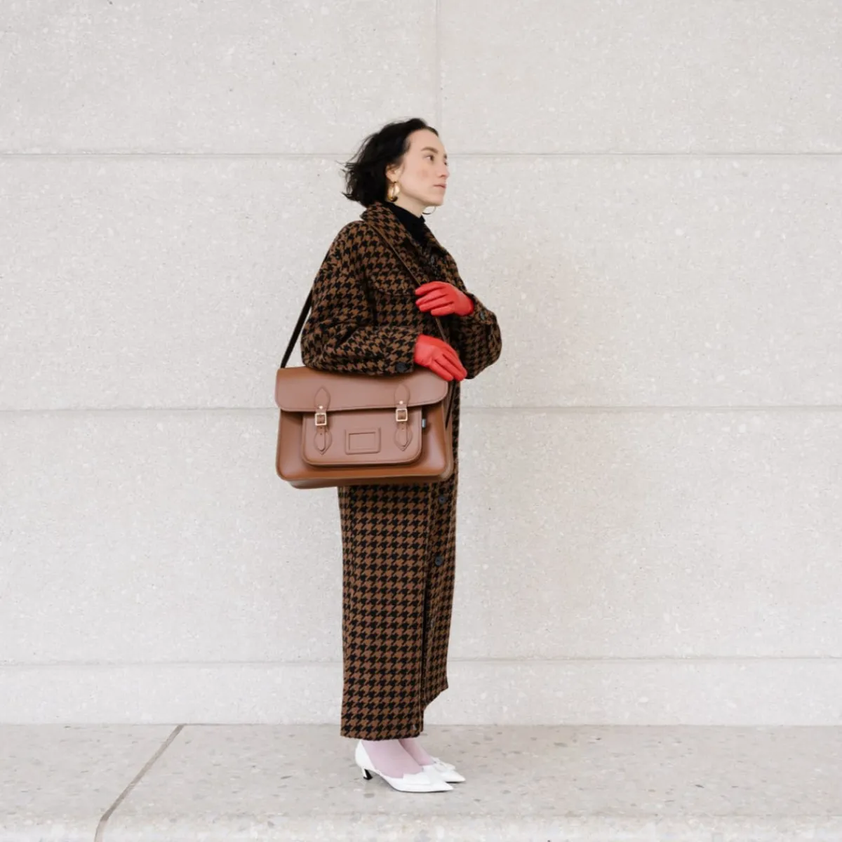 Zatchels Handmade Leather Satchel - Chestnut><noscript><img width=