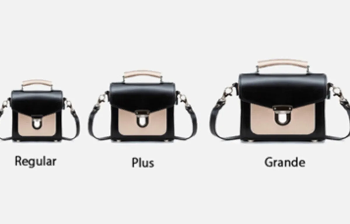Zatchels Handmade Leather Sugarcube Handbag - Cafe Noir><noscript><img width=