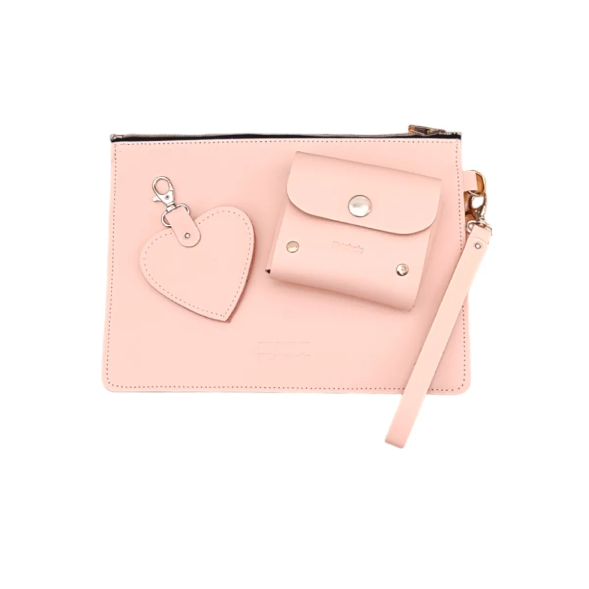 Zatchels Handmade Leather Sugarcube Plus Collection Gift Set - Cherry Blossom>Women Cross Body Bags|Sugarcubes