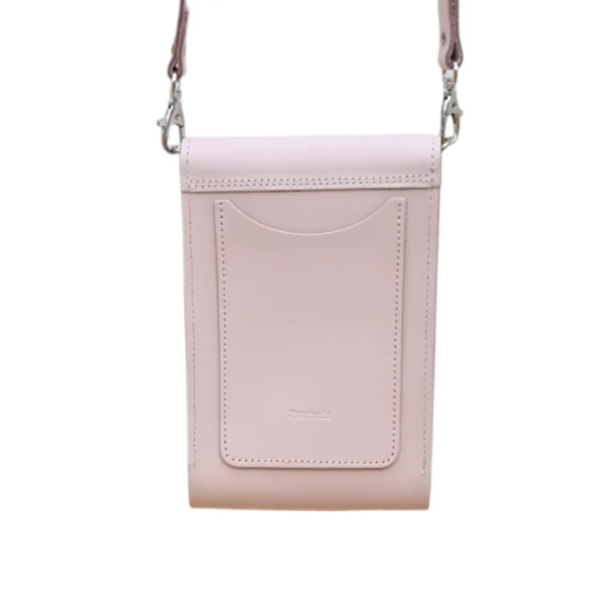 Zatchels Leather Push Lock Crossbody Phone Case - Cherry Blossom><noscript><img width=