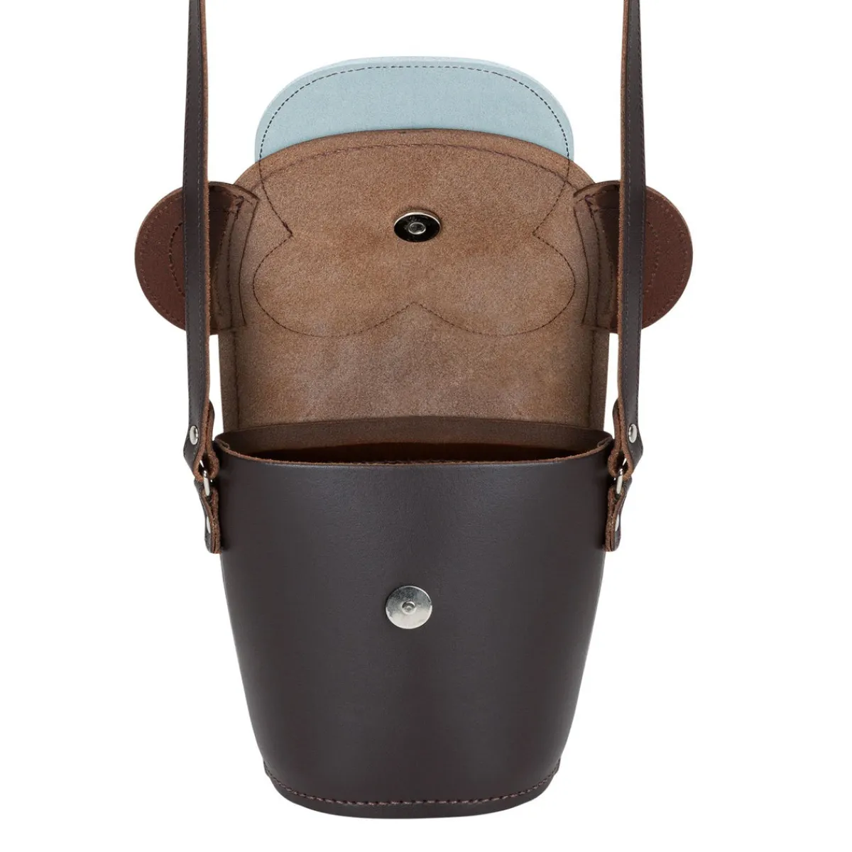 Zatchels Mikey Monkey Handmade Leather Bag><noscript><img width=