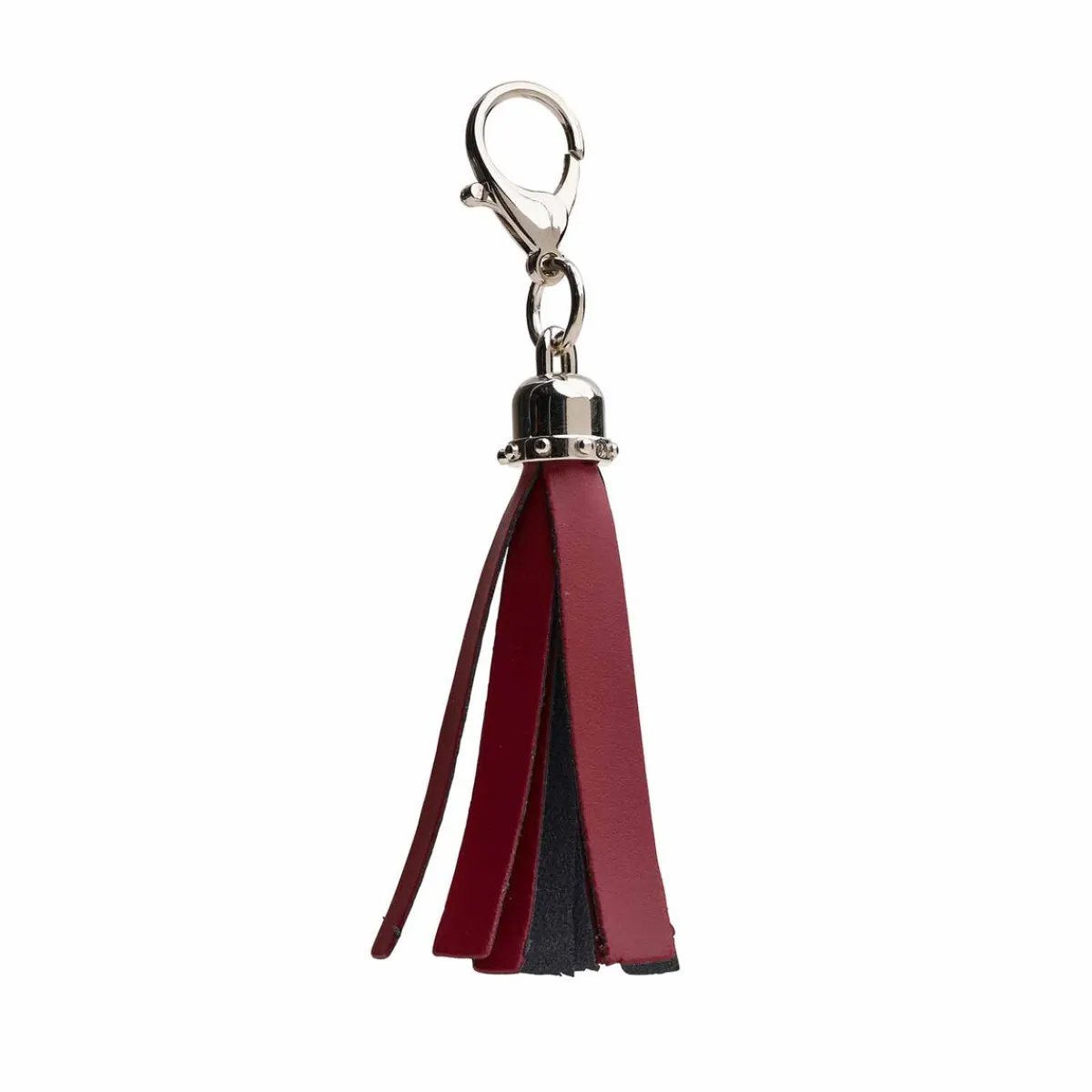 Zatchels Mini tassel bag charm - Oxblood>Women Accessories And Gifts|Accessories And Gifts