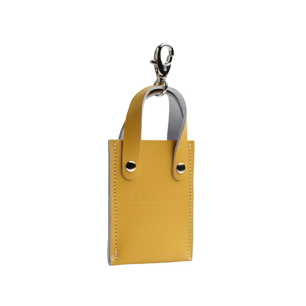 Zatchels Mini tote bag charm - Ochre Yellow>Women Accessories And Gifts|Accessories And Gifts
