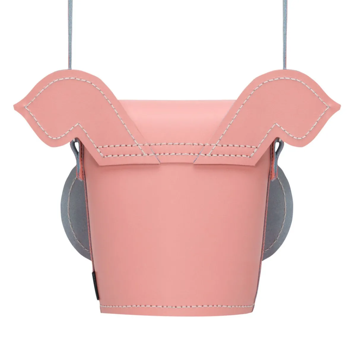 Zatchels Polly Pig Handmade Leather Bag><noscript><img width=