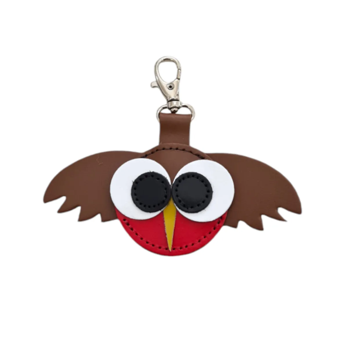 Zatchels Robin Handmade Leather Bag Charm>Women Accessories And Gifts|Accessories And Gifts